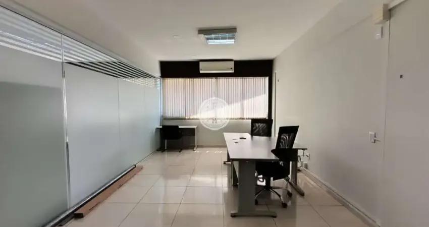 Sala comercial - mobiliada - 98m² - locação - jardim botânico