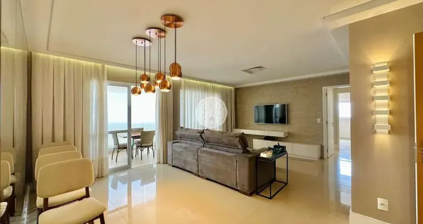 Apartamento totalmente mobiliado com 03 suítes, completo em armários e ar-condicionado, para alugar, 123m² - edifício acrópole sul - jardim botânico