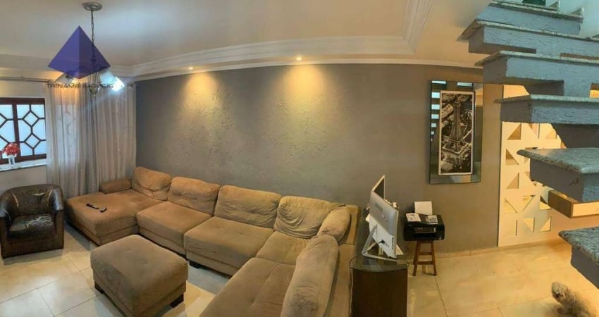 Sobrado com 3 dormitórios à venda, 174 m² por R$ 850.000,00 - Vila Moreira - Guarulhos/SP