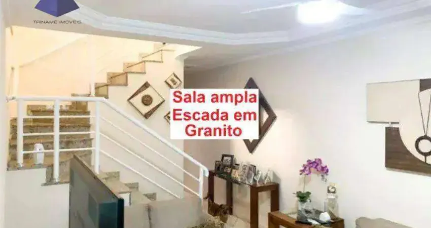 Sobrado com 3 dormitórios à venda, 125 m² por r$ 660.000,00 - jardim santa cecília - guarulhos/sp
