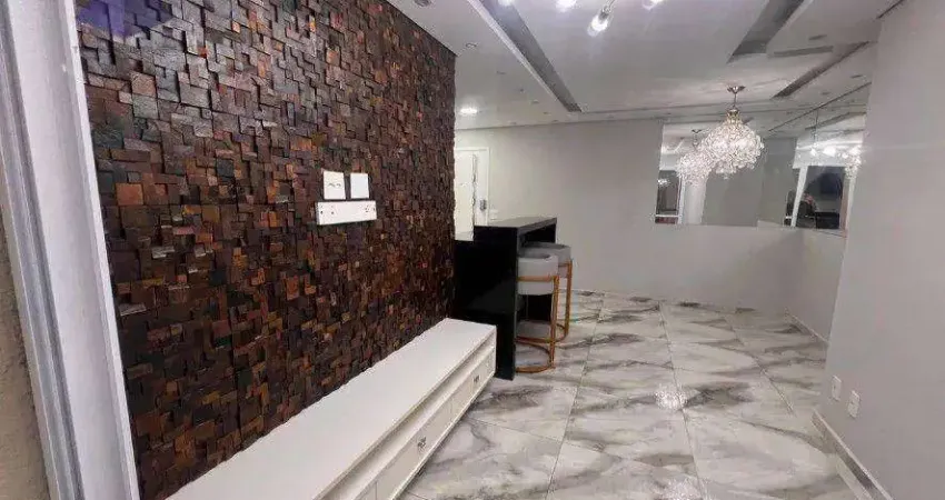 Apartamento com 2 dormitórios à venda, 68 m² por r$ 742.000,00 - jardim flor da montanha - guarulhos/sp