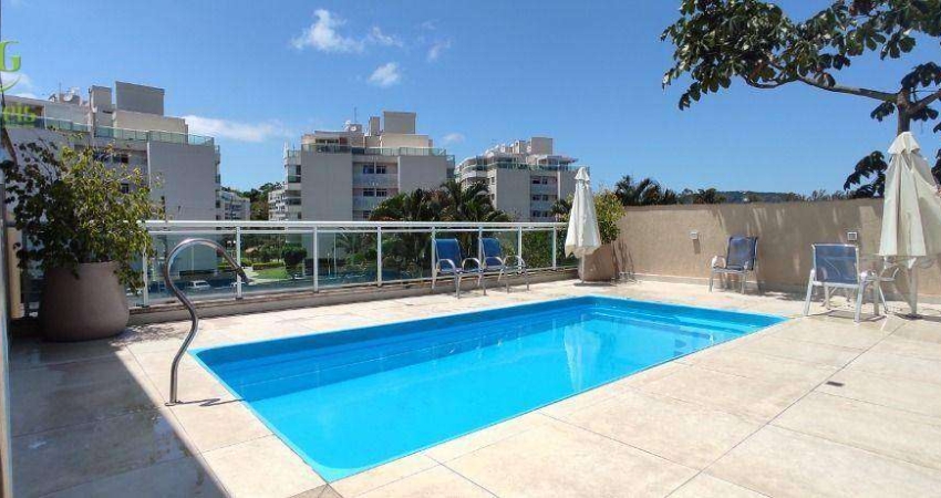 Flat com 1 Quarto para alugar, 34 m² por R$ 3.410/mês - Camboinhas - Niterói/RJ
