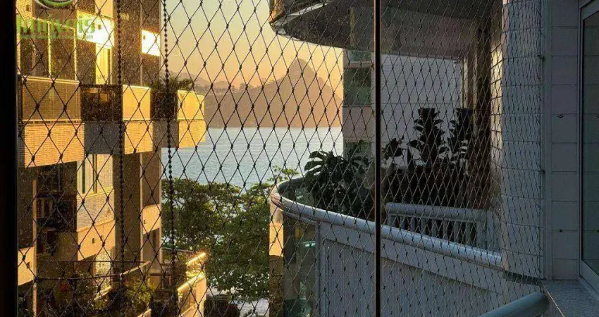 Apartamento com 3 Quartos Suítes para alugar, 120 m² por R$ 8.700/mês - Charitas - Niterói/RJ