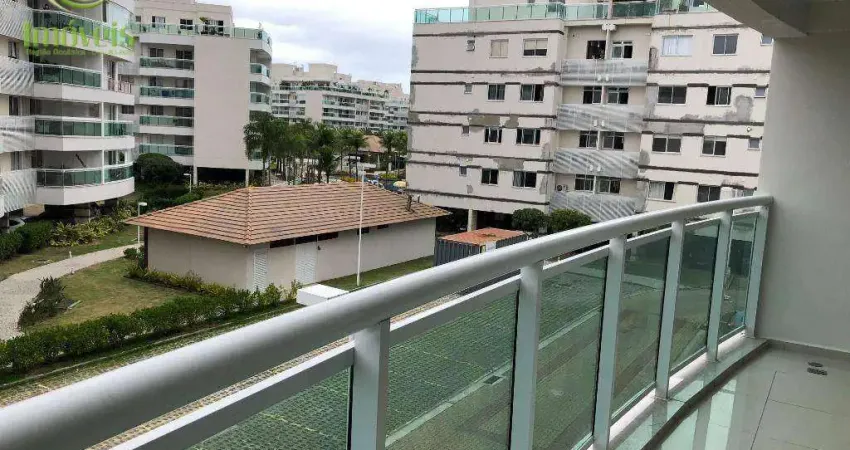 Apartamento com 3 dormitórios para alugar, 105 m² por R$ 6.700,23/mês - Camboinhas - Niterói/RJ