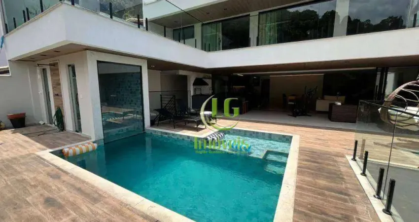 Casa com 4 quartos sendo 4 suítes à venda, 390 m² por r$ 2.800.000 - santa rosa - niterói/rj