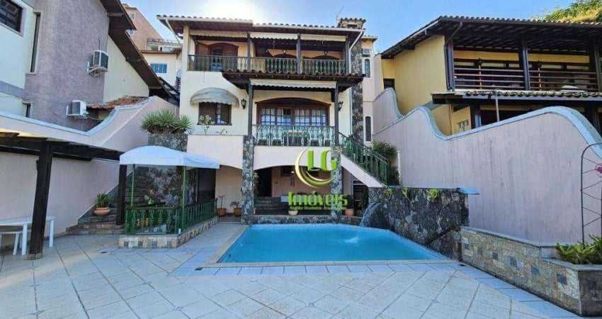 Casa com 5 quartos à venda, 450 m² por r$ 1.700.000 - camboinhas - niterói/rj