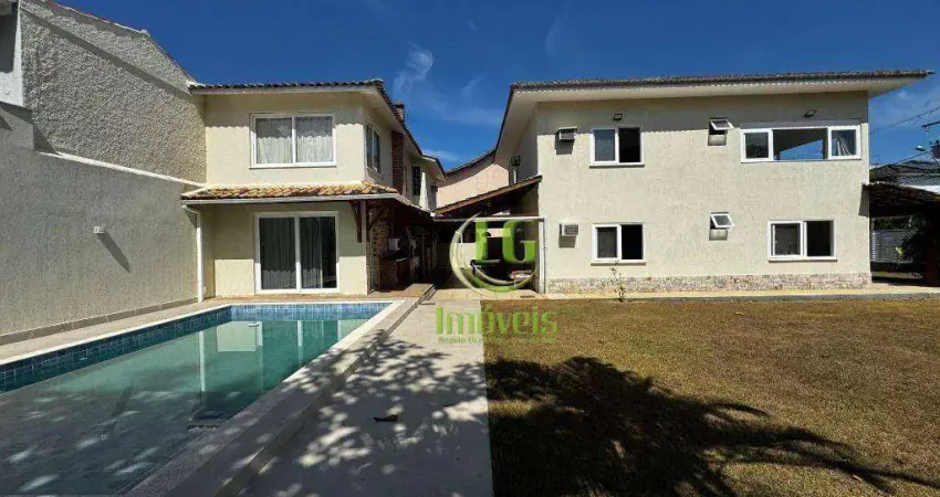 Casa com 4 quartos para alugar, 285 m² por r$ 12.517/mês - camboinhas - niterói/rj