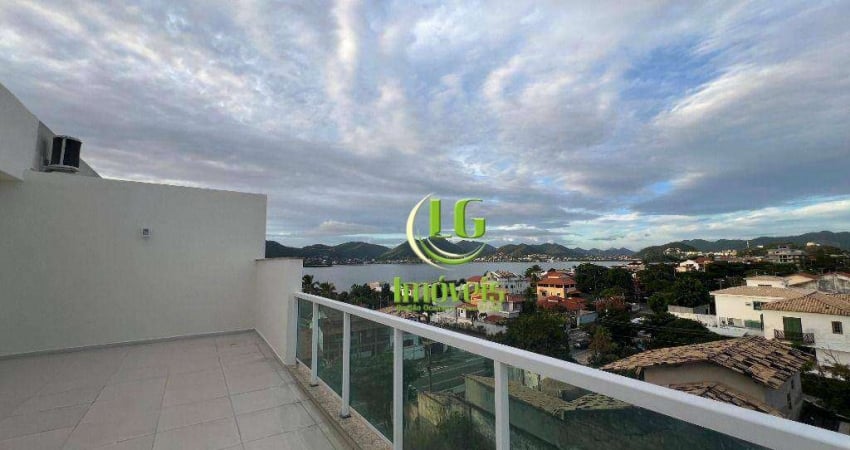 Cobertura com 2 Quartos, 71 m² - venda por R$ 1.100.000 ou aluguel por R$ 4.469/mês - Piratininga - Niterói/RJ