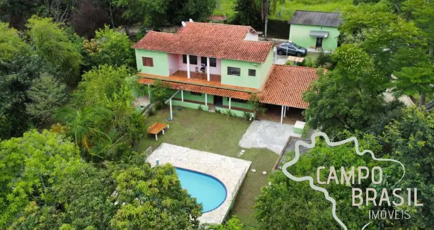 CHÁCARA 2.000M² COM RIO E ACESSO PARA BARCO EM GUARAREMA - SP !
