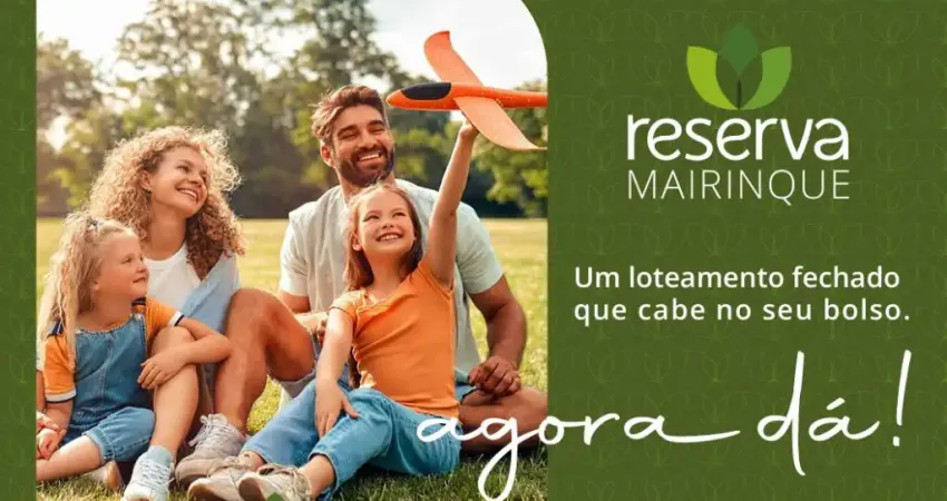 TE00206 - LOTEAMENTO EXCLUSIVO RESERVA MAIRINQUE, EM MAIRINQUE - SP