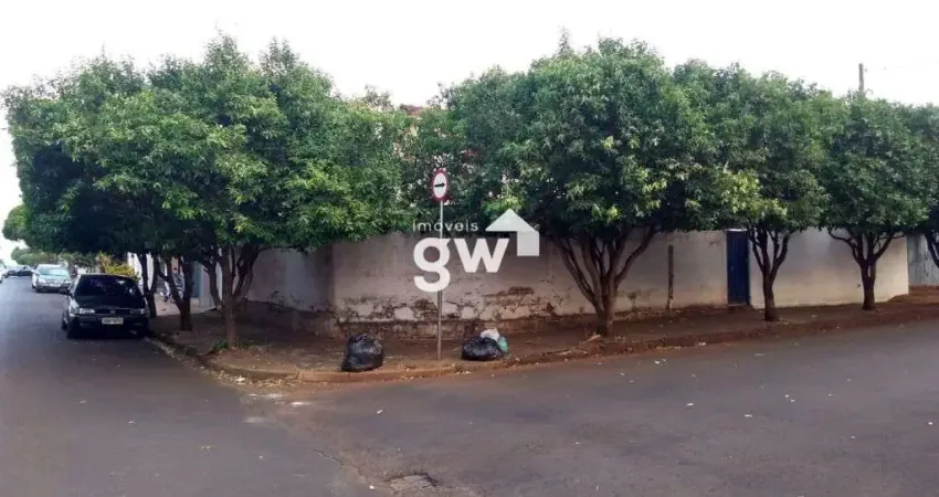 Lote de esquina a venda no centro de Sertaozinho/SP
