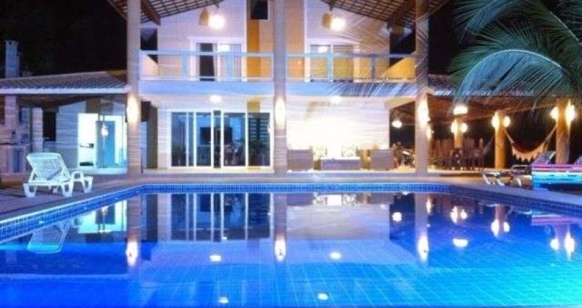 Casa em condomínio fechado com 8 quartos à venda na BA099, 1, Barra do Jacuípe, Camaçari