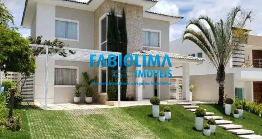 Casa em condomínio fechado com 4 quartos para alugar na RUA ABROLHOS, 1, Alphaville (Abrantes), Camaçari