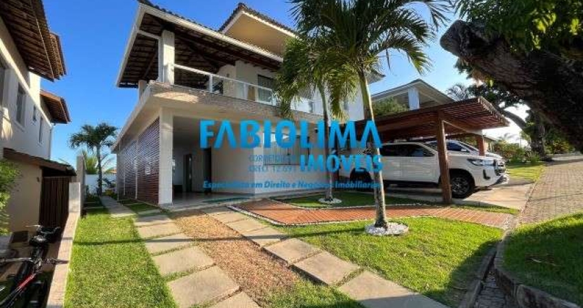 Excelente casa, condomínio fechado na estrada do coco