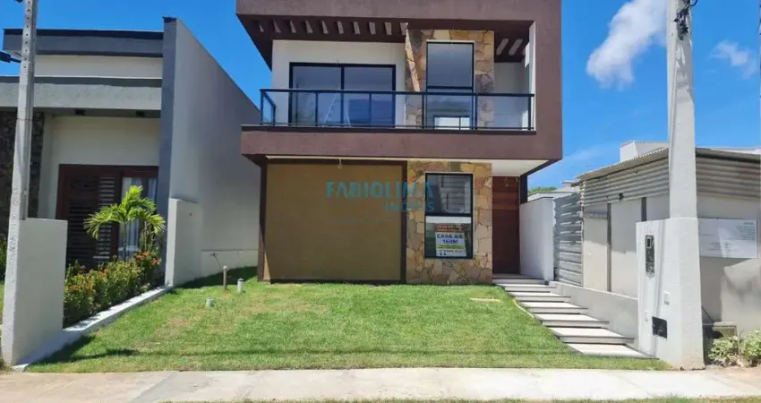 Casa em condomínio fechado com 4 quartos à venda na Rua Sucupió, 12, Abrantes, Camaçari