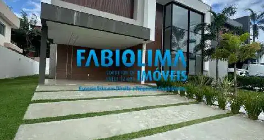 Casa em condomínio fechado com 4 quartos à venda na Rua Caraíva, 1, Alphaville (Abrantes), Camaçari