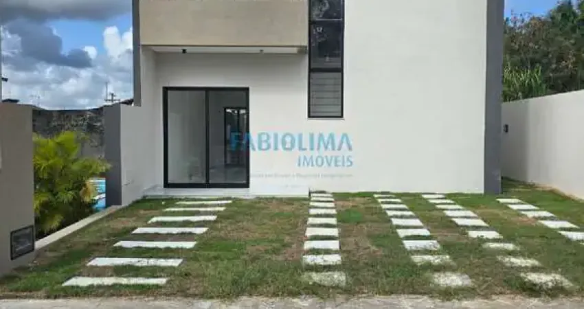 Casa em condomínio fechado com 4 quartos à venda na Rua Sucupió, 13, Abrantes, Camaçari