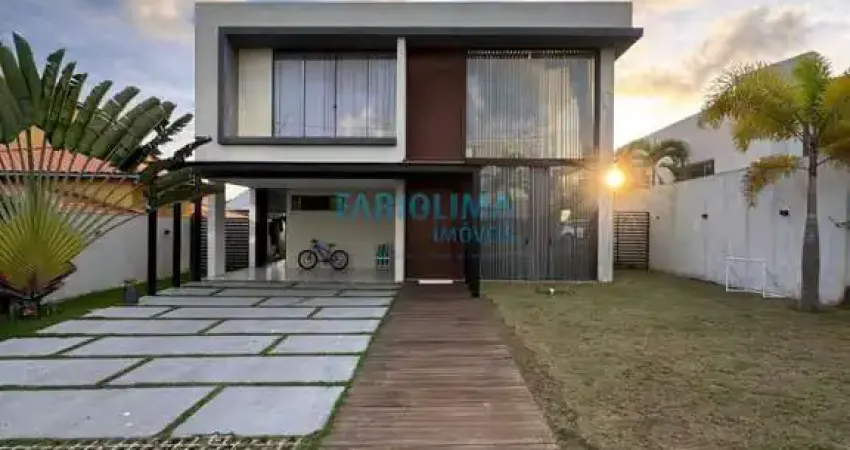 Casa em condomínio fechado com 4 quartos à venda na Rua Caraíva, 3, Alphaville (Abrantes), Camaçari