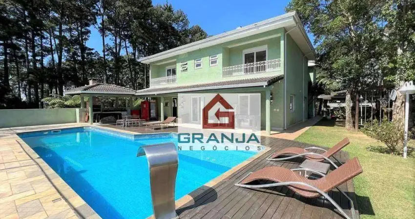 Casa com 4 dormitórios à venda, 546 m² por R$ 1.600.000,00 - Granja Viana - Cotia/SP