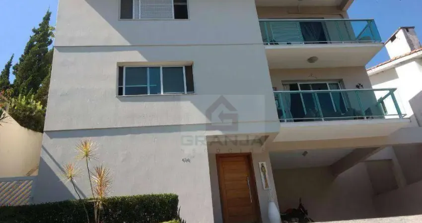 Casa com 4 dormitórios à venda, 377 m² por r$ 1.600.000,00 - granja viana - são paulo ii - cotia/sp