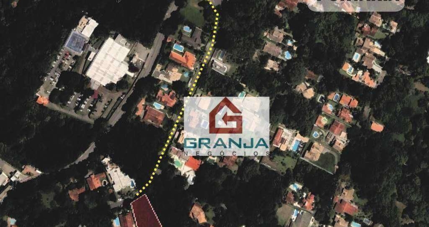 Terreno à venda, 1403 m² por R$ 625.000,00 - Granja Viana - Cotia/SP