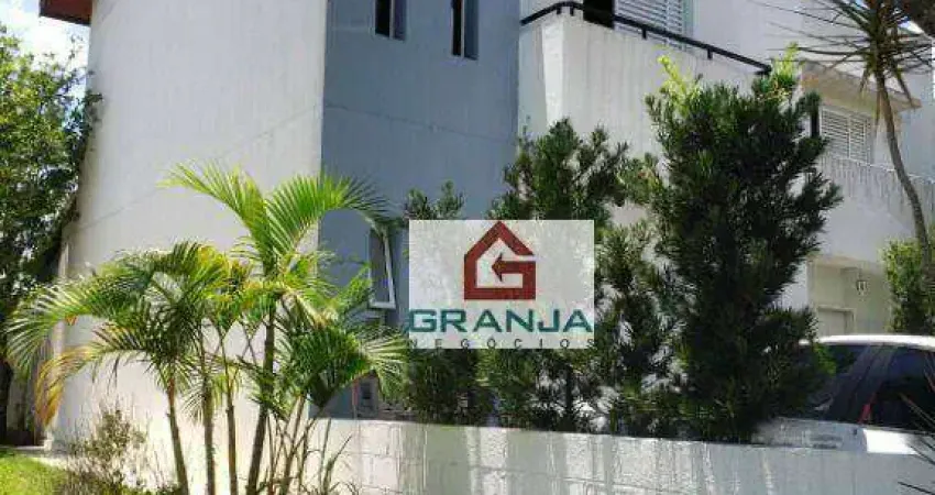 Belíssima Casa com 3 dormitórios/01 suíte  à venda, 110 m² por R$ 720.000 - Paisagem Renoir - Cotia/SP