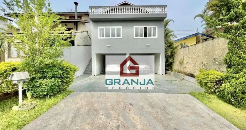 Aconchegante Imóvel com 4 dormitórios (2 suítes), quiosque com churrasqueira à venda, 350 m² por R$ 1.200.000 - Chácara Ondas Verdes - Cotia/SP