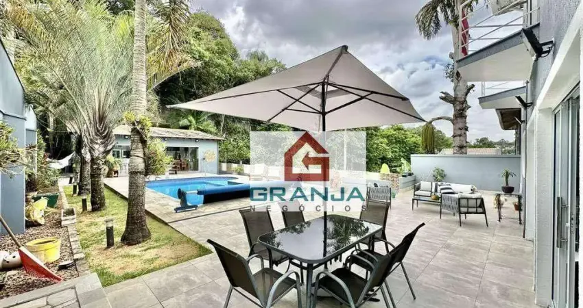 Excelente Oportunidade de Imóvel Repleto de Armários com 3 suítes à venda, 224 m² por R$ 2.500.000 - Granja Viana - Nova Higienópolis - Jandira/SP