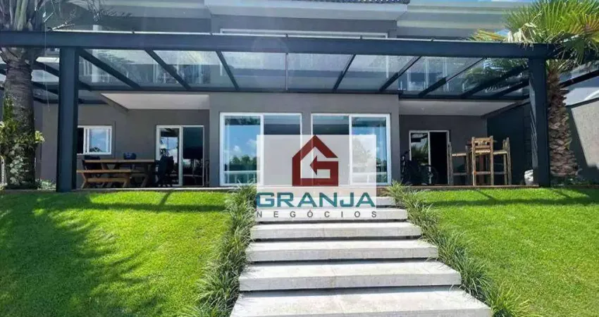 Casa com 4 dormitórios à venda, 463 m² por r$ 5.190.000,00 - granja viana - embu das artes/sp