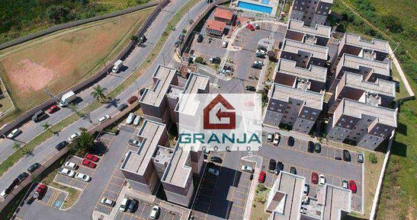 Excelente Apartamento em condomínio com lazer! 2 dormitórios, à venda, 48 m² por R$ 244.000 - Jardim Petrópolis - Cotia/SP