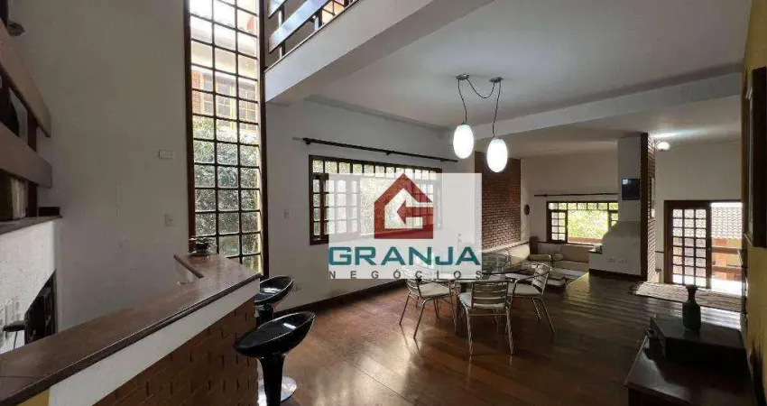 Magnífica casa com 3 suítes no San Diego Park - Aluguel por 7.500 - Granja Viana/SP