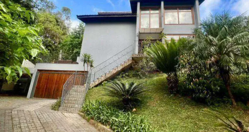 Casa com 3 dormitórios à venda, 449 m² por r$ 3.000.000,00 - granja viana - cotia/sp
