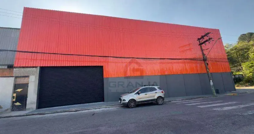 Galpão para alugar, 1185 m² por r$ 35.583/mês - jardim rio das pedras - cotia/sp