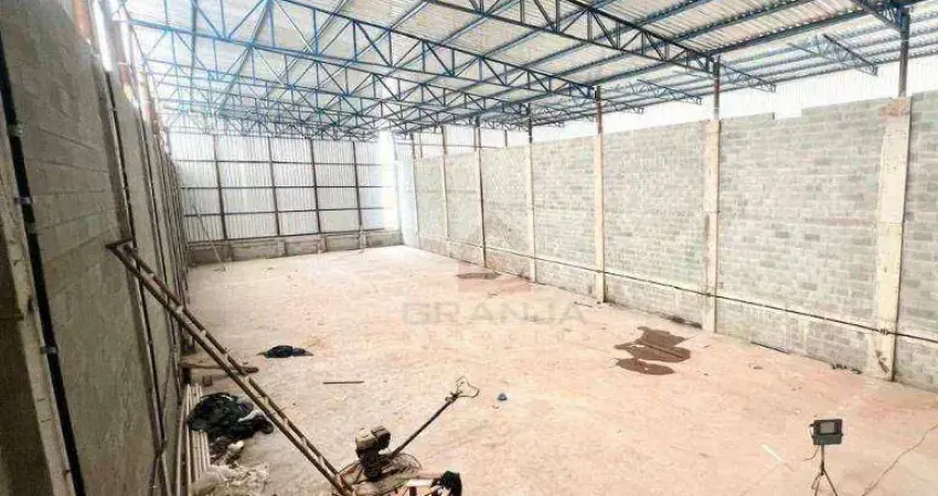 Galpão para alugar por r$ 12.230,00/mês - granja viana - carapicuíba/sp