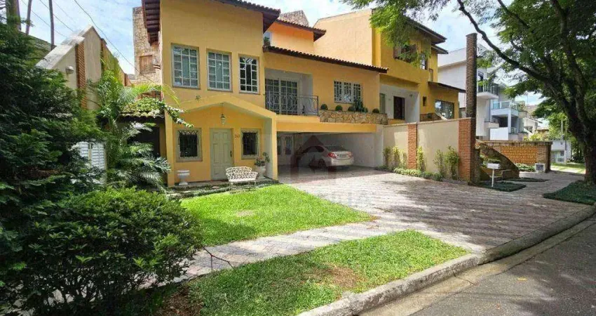 Casa com 5 dormitórios à venda, 363 m² por r$ 1.500.000,00 - granja viana - são paulo ii - cotia/sp