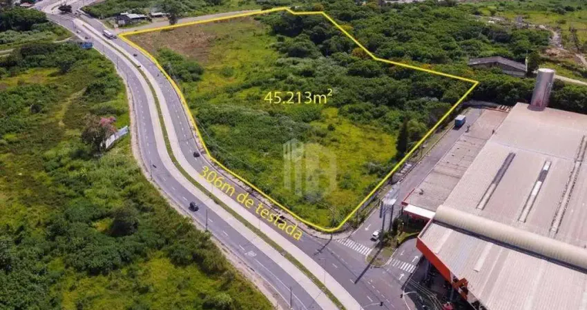 TERRENO A VENDA EM CAMPINAS - Interior de São Paulo, Área com 45.212m². Excelente localização na Av. Ruy Rodrigues ao lado do Supermercado Atacadão.
