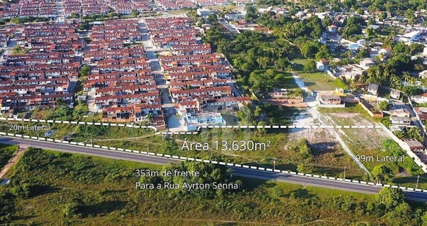 Terreno com 13.641m² à Venda em Dias D’Ávila – Próximo ao Polo de Camaçari
