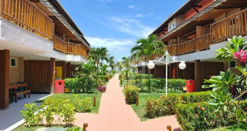 Comprar apartamento mobiliado em condomínio pé-na-areia em itacimirim, litoral norte ba