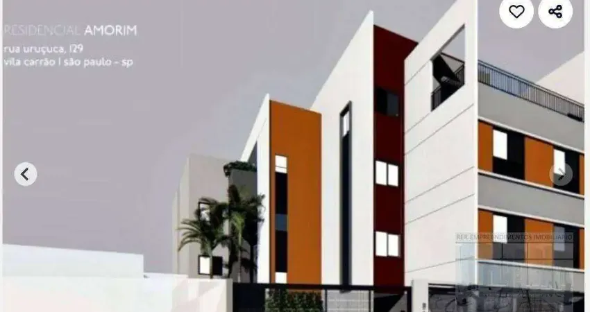 Apartamento com 2 dormitórios à venda, 45 m² por R$ 300.000,00 - Vila Carrão - São Paulo/SP