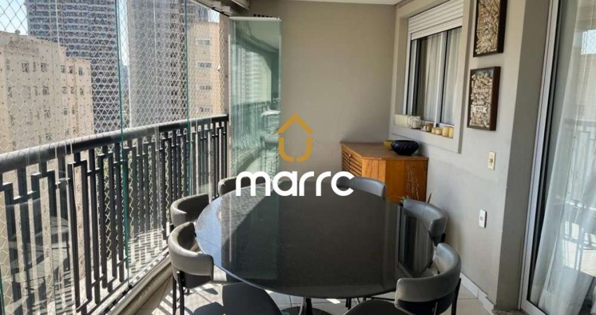 Apartamento Campo Belo 144m 3 suítes e 2 vagas de garag