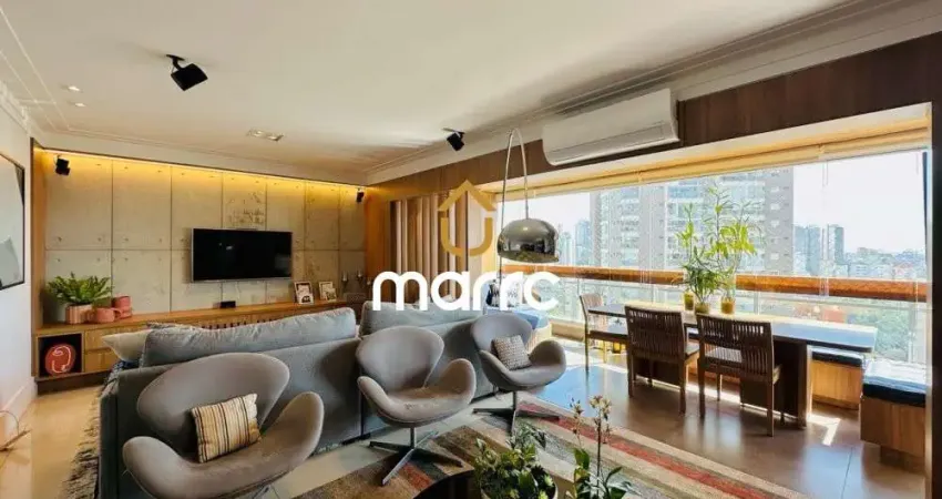Luxuoso Apartamento no Panamby com 163m² - SP