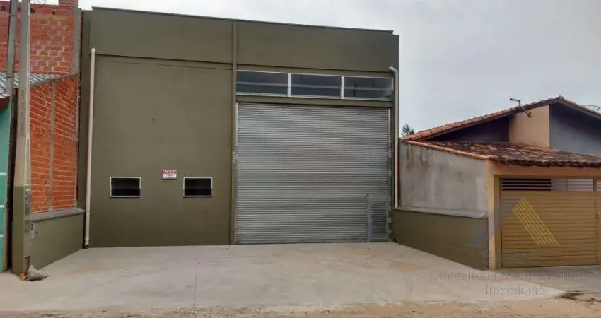 Galpão para locação em salto, jardim maria josé, 2 banheiros, 3 vagas