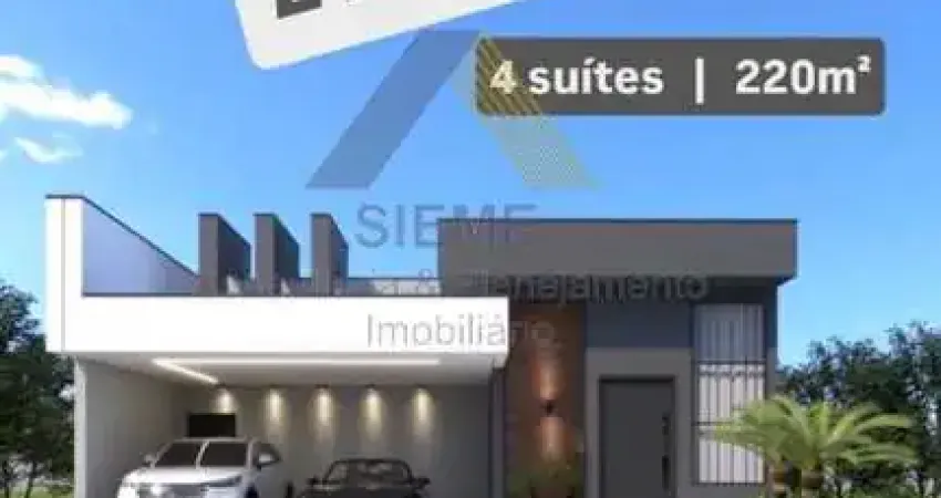 Casa em condomínio para venda em indaiatuba, evidências residencial indaiatuba, 4 dormitórios, 4 suítes, 6 banheiros, 5 vagas