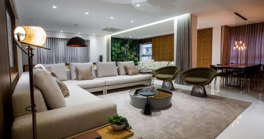 Imponente cobertura de 4 quartos e 4 suítes no funcionários, belo horizonte-mg: 326,43m² de luxo e conforto!