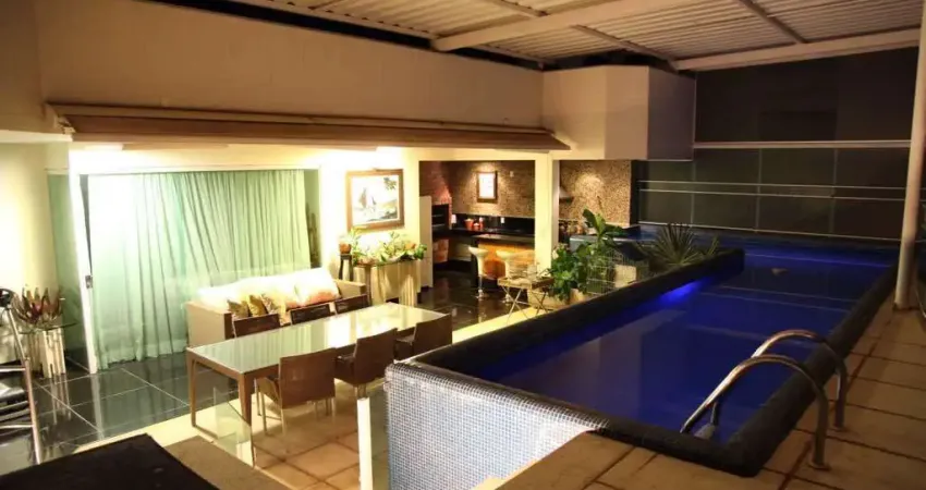 Imóvel de luxo em montes claros-mg: cobertura com 4 quartos, 3 suítes, 4 salas e 456m² no jardim são luiz. venha conferir!
