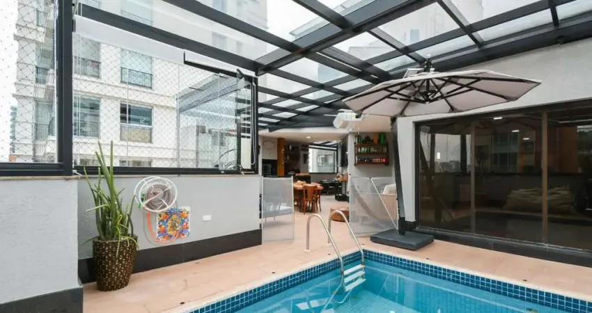 Cobertura para venda em Moema com 5 quartos, sendo 4 suítes, 405m²