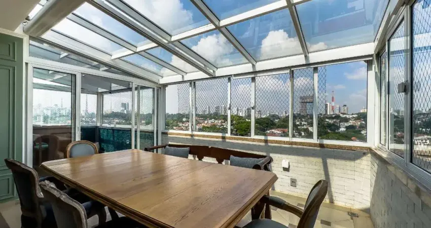 Cobertura para venda em perdizes com 3 quartos, sendo 1 suíte, 208m²