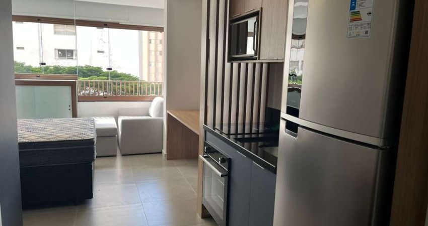 Studio para venda e locação com 1 quarto, sendo 1 suíte, 25m²