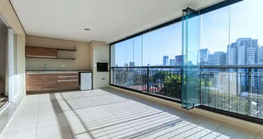 Apartamento tipo para venda em Santo Amaro com 3 quartos, sendo 3 suítes, 159m²