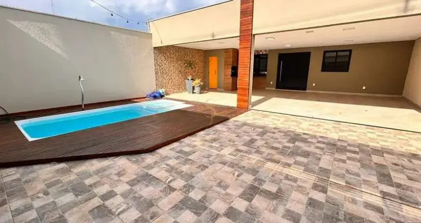 Casa para venda em residencial irineu zanetti com 3 quartos, sendo 2 suítes , 166m²